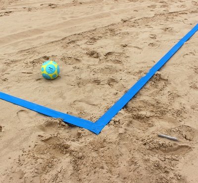 Разметка для пляжного футбола