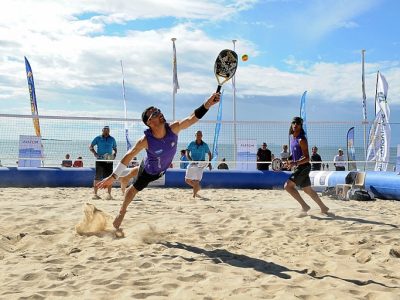 Сетка для пляжного тенниса